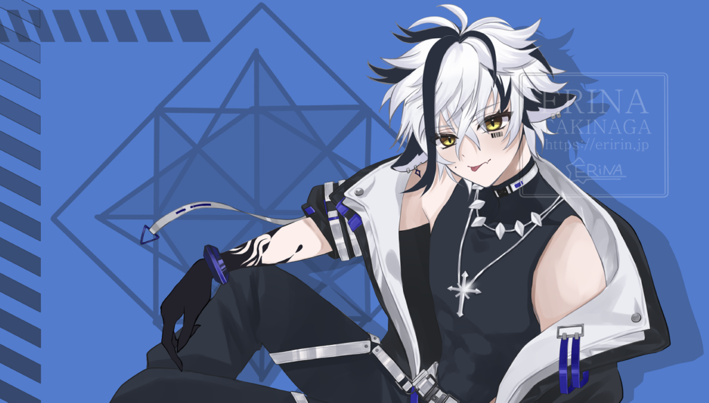 Vtuber 立ち絵依頼　イラストレーター依頼　サムネイル